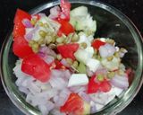 A picture of step 4 of Paneer Sprout Salad.