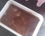 Foto langkah ke 1 dari resep Puding putih motif kotak2 coklat.