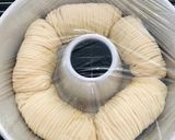 รูปขั้นตอนการทำที่ 2 ของ Wool Roll Bread ขนมปังโรลเส้นไหมไส้ชีสซาลามี