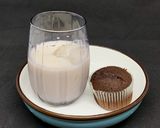 Hình bước làm 3 của món Eat clean - D17: Bánh mì than tre - Tôm hấp bí ngòi - Sữa yến mạch