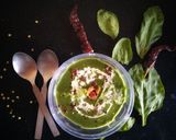 A picture of step 4 of Spinach soup.