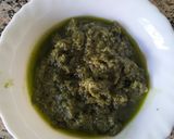 Foto del paso 6 de la receta: Spaghetti integrales al pesto con bacón ahumado