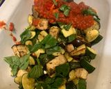 A picture of step 4 of My take on ratatouille.