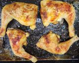 Foto del paso 1 de la receta: 🍗Pollo al horno con zapallitos, cebolla y morrón 🍗 Cocción diferida 🍗