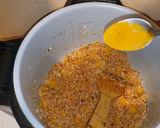 A picture of step 3 of Yellow Rice with Pork Ribs in the Ninja Foodi.