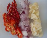 Foto langkah ke 1 dari resep Tumis Sawi Tauge Telur.