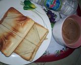 A picture of step 1 of Toasted corned beef bread #teamabuja.