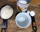 Foto del paso 1 de la receta: Arroz 🍚 coconut milk 🥥