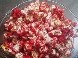 Pop corn karamel