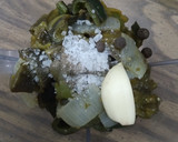 Foto del paso 7 de la receta: Salsa cremosa de chile poblano, jalapeño y habanero