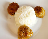 Foto del paso 13 de la receta: Albóndigas en salsa con langostinos y gambas