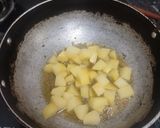A picture of step 1 of Bhindi Aloo Ki Sabzi.