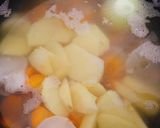 Hình bước làm 5 của món Mì soup sườn rau củ