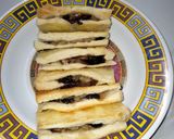 Foto langkah ke 10 dari resep Roti Panggang Isi Pisang Cokelat.