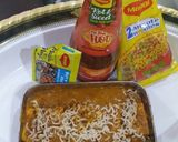 A picture of step 8 of -e- Laccha maggi gravy paneer masala.