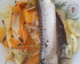 Foto del paso 4 de la receta: Caballa con verduras en papillote
