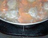 Foto langkah ke 3 dari resep Sup Bakso Kapri Makaroni.