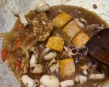 Foto langkah ke 5 dari resep Cumi Tempe Tahu Tiram.