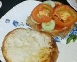 A picture of step 6 of Veg burger.