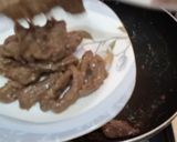 A picture of step 4 of Beef Chilli Dry🥩🌶️.