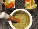 Guacamole con crudites