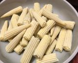 油潑玉米筍的食譜步驟1照片