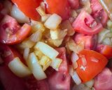 Bulguros lecsó recept fázis 3 fotója