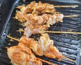 A picture of step 4 of Chicken Suya.