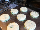 Wild Garlic Scones (GF, VG)