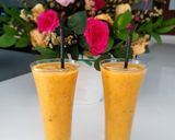 Foto langkah ke 2 dari resep Mango kiwi orange mix juice.