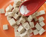 A picture of step 2 of Hot and sticky Tofu sauce.