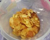 Foto langkah ke 4 dari resep Keripik kentang (potato chip) bumbu tabur homemade (W#49).