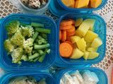 MPASI 6+ Mo 4 bintang Ikan Salmon menggunakan slowcooker