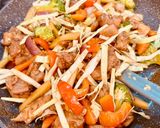 A picture of step 5 of American Chinese Chicken Chopsuey.