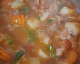 A picture of step 6 of Delicious Hearty Mushroom & Potato Stew.