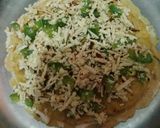 A picture of step 17 of Double Decker Makke Di Roti.