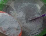 Foto langkah ke 1 dari resep Rainbow oreo cake kukus.
