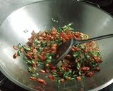 Foto langkah ke 8 dari resep Crispy Teri Tempe Daun Jeruk.