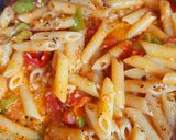 वेजिटेबल पास्ता (vegetable pasta recipe in hindi recipe) रेसिपी चरण 4 फोटो