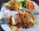 Foto langkah ke 10 dari resep Crispy Chicken Steak😋👍.