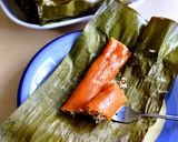Gambar langkah 8 resipi Kuih Lepat Liat.
