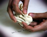A picture of step 6 of Chicken Momos.