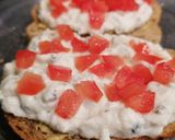 Une image de l'étape 4 de Tartine de rillette de raie à la moutarde terre mer.