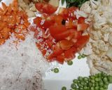 A picture of step 1 of Mix vegetable and masala puri(no onion and garlic).