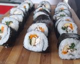 Foto del paso 4 de la receta: Gimbap de tofu y huevo (sushi coreano)