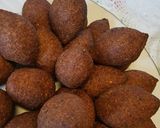 A picture of step 4 of Fried Kibbeh.