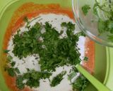 A picture of step 2 of Tomato dosa.