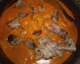 Foto del paso 8 de la receta: Pipián rojo con carne de puerco y chilacayote