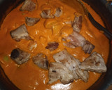 Foto del paso 8 de la receta: Pipián rojo con carne de puerco y chilacayote