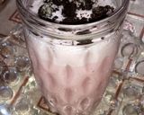 A picture of step 3 of Creamy RoohAfza shake.